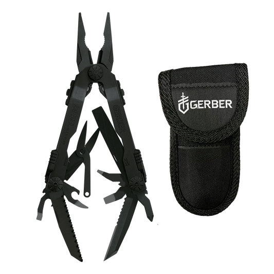 Multiherramienta Gerber Diesel Negro Con Funda De Nylon