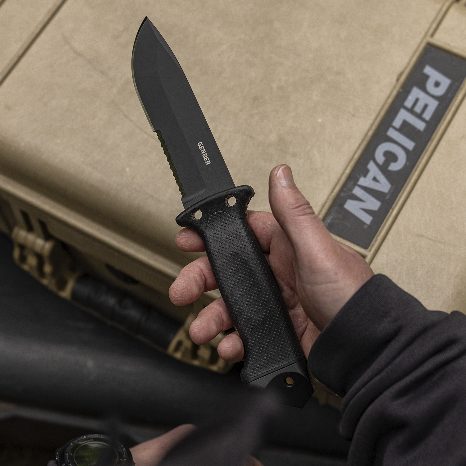 Cuchillo Táctico Gerber LMF II Infantry Negro