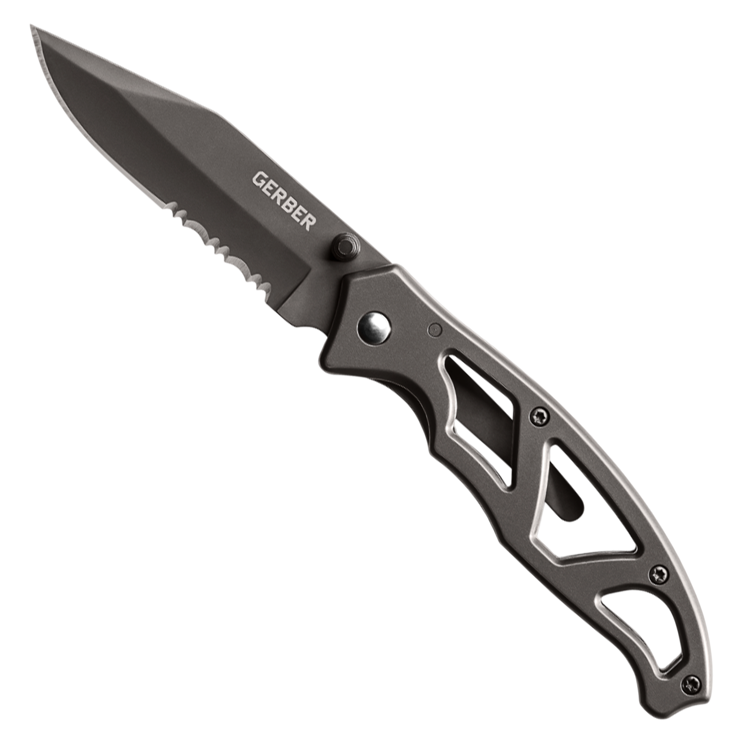 Navaja Plegable con Clip Paraframe I Titanio