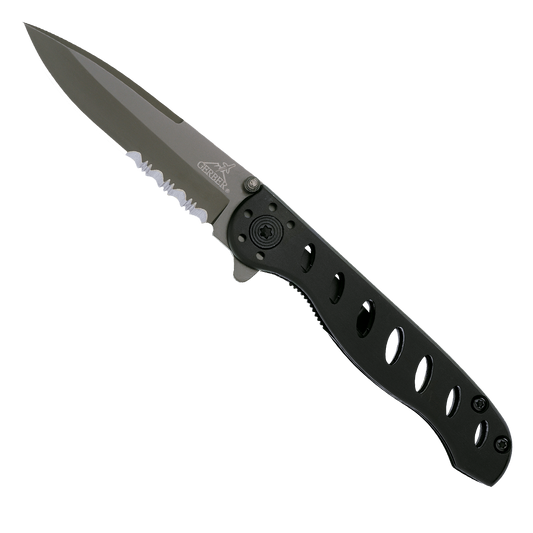 Navaja Plegable con Clip Gerber Evo Jr. Filo Dentado