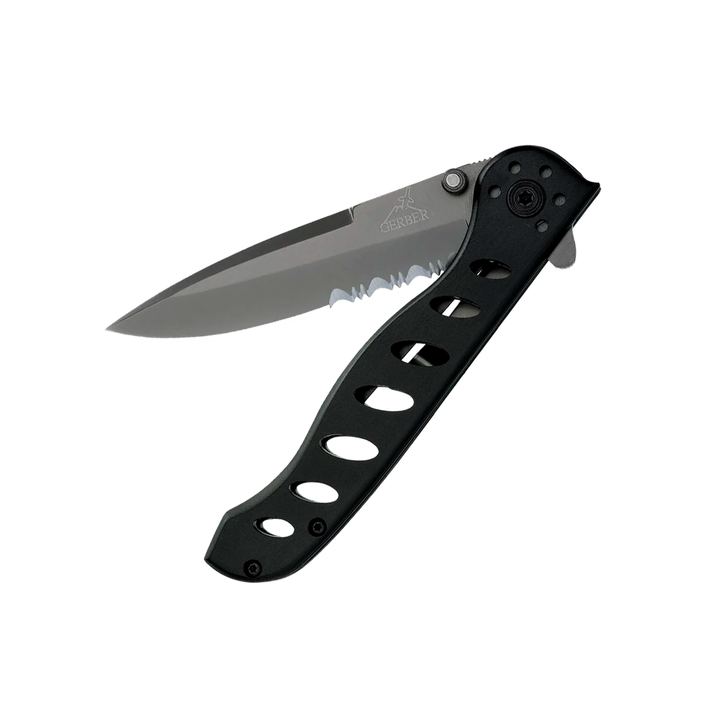 Navaja Plegable con Clip Gerber Evo Jr. Filo Dentado