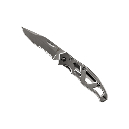 Navaja Plegable Mini con Clip Gerber Paraframe Acero Filo Dentado