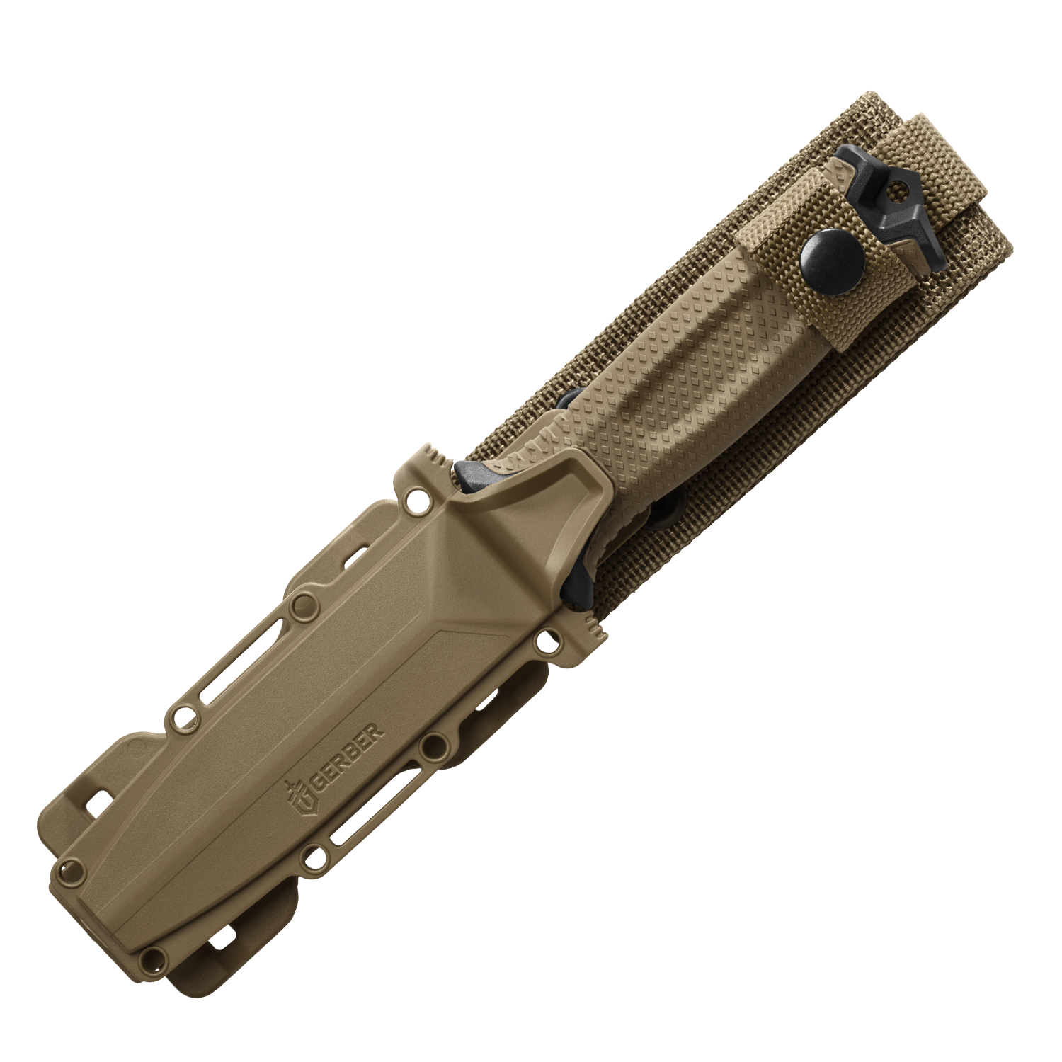 Cuchillo Táctico Gerber Strongarm Coyote con Funda
