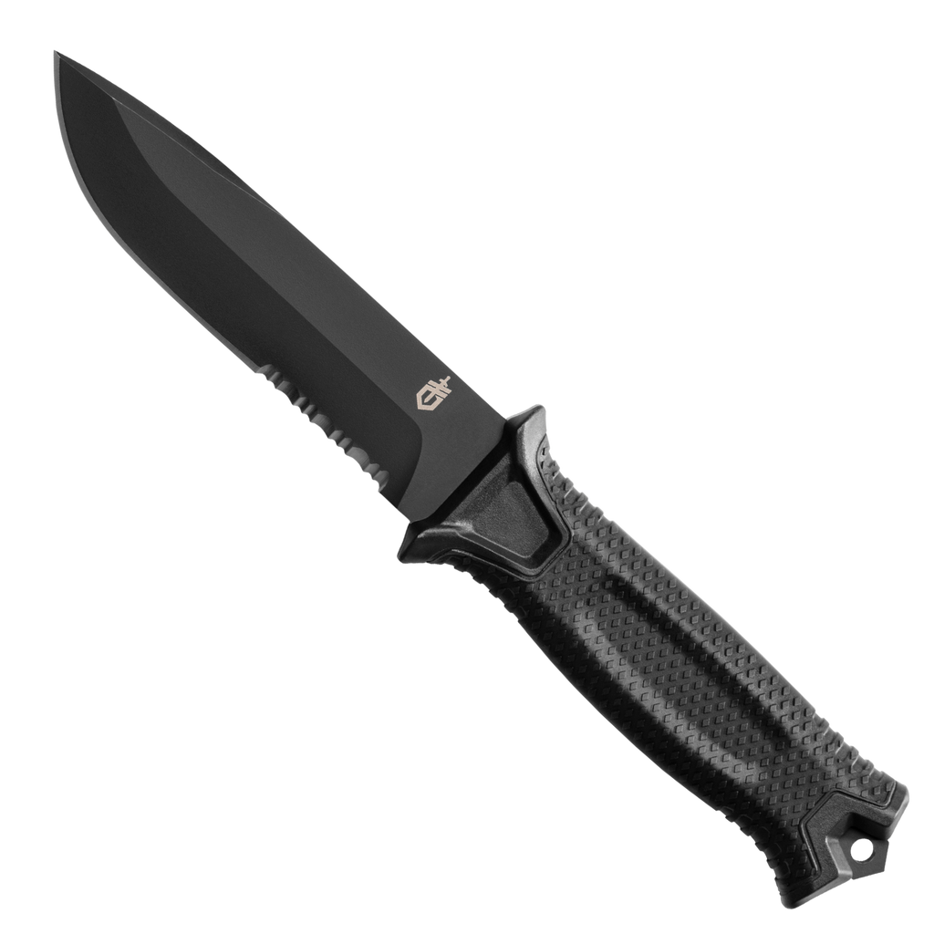 Cuchillo Táctico Gerber Strongarm Negro con Funda