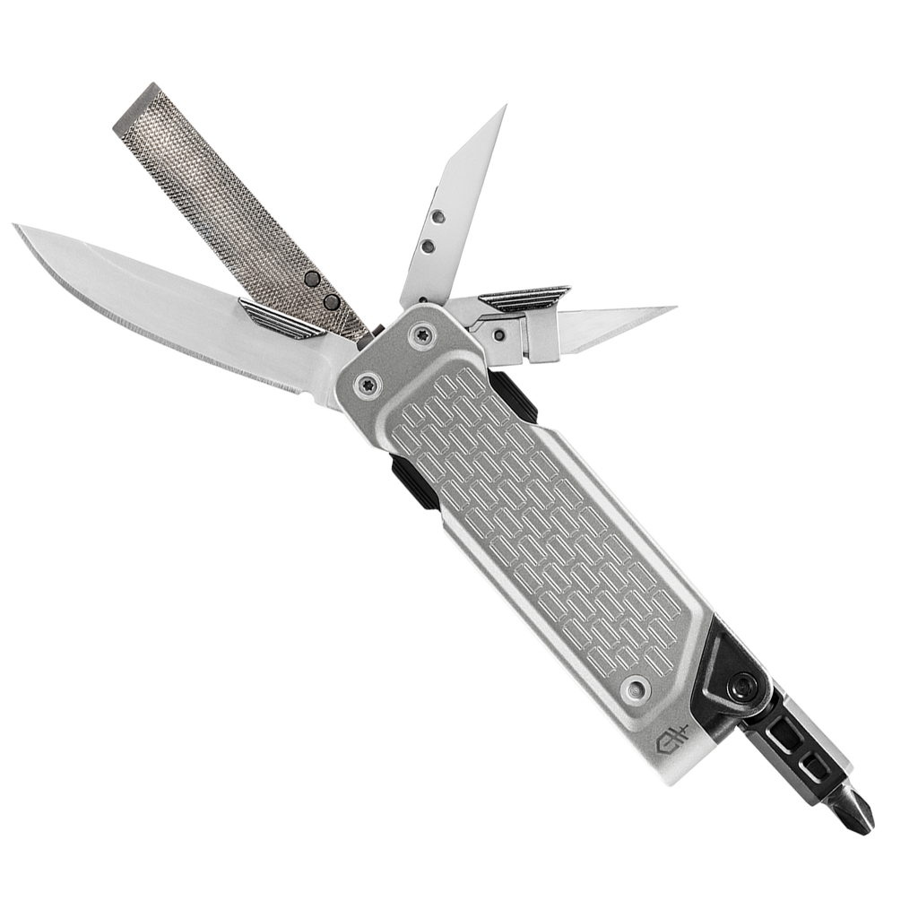 Multiherramienta Gerber Lockdown Driver Plata