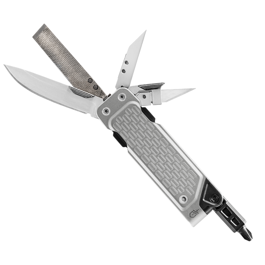 Multiherramienta Gerber Lockdown Driver Plata