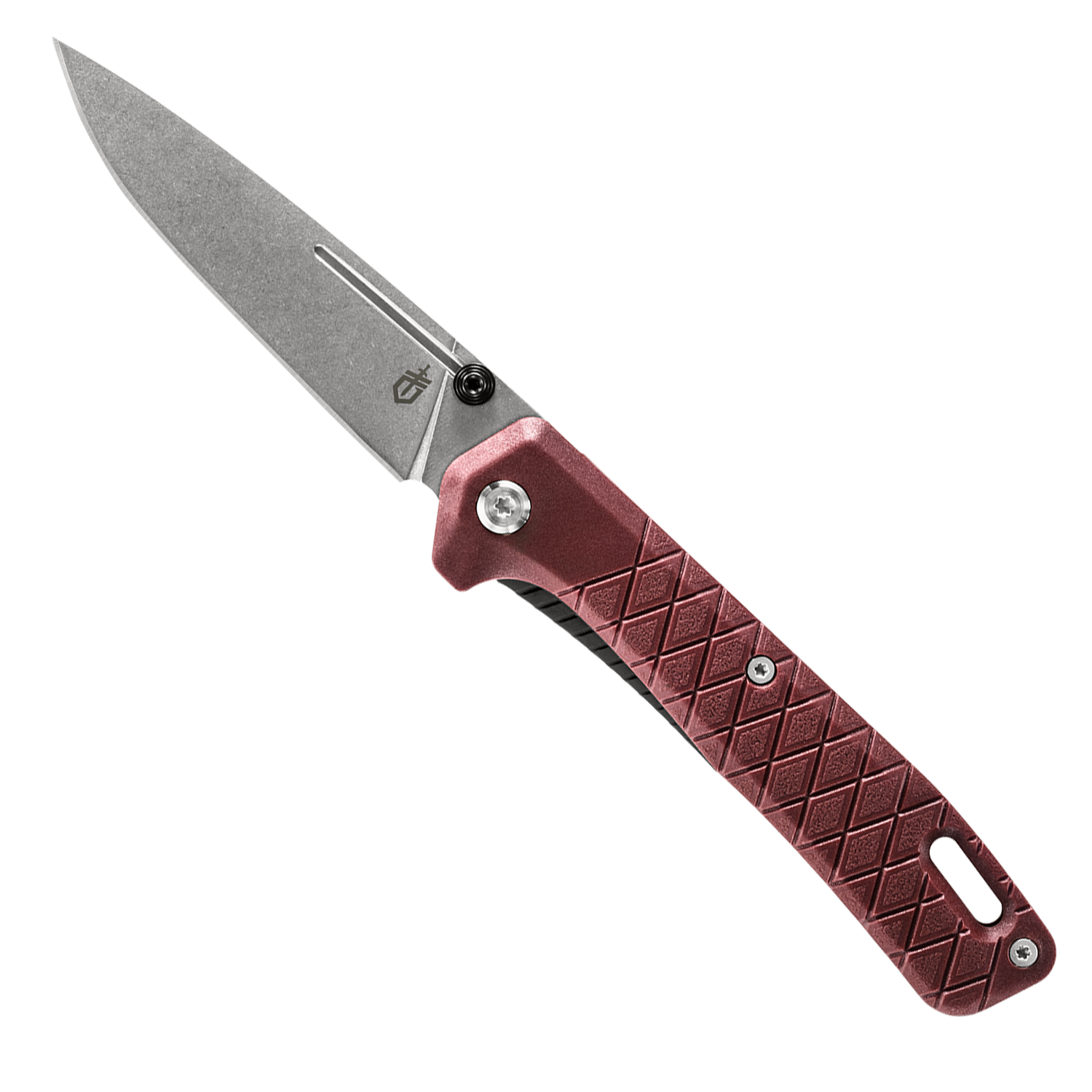 Navaja Plegable con Clip Gerber Zilch Rojo