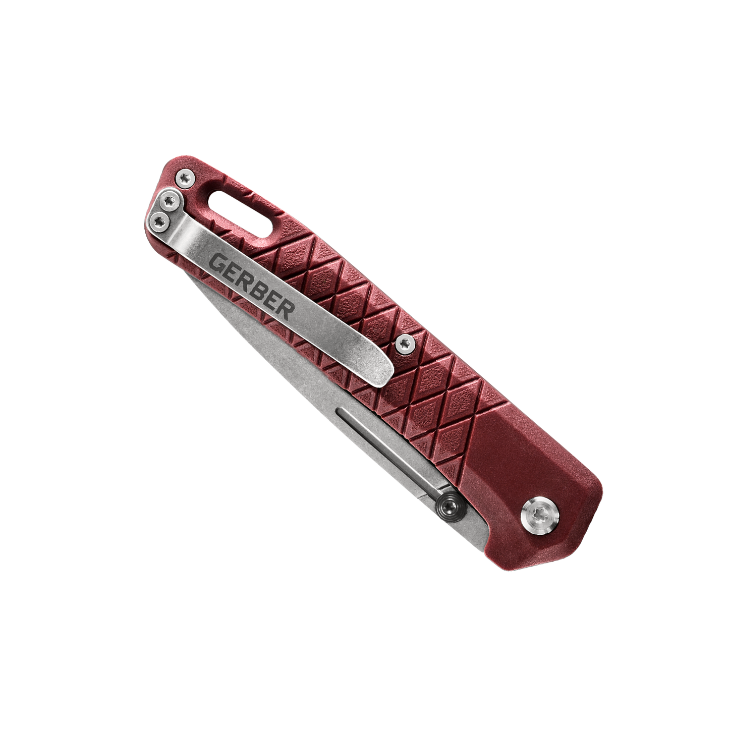 Navaja Plegable con Clip Gerber Zilch Rojo