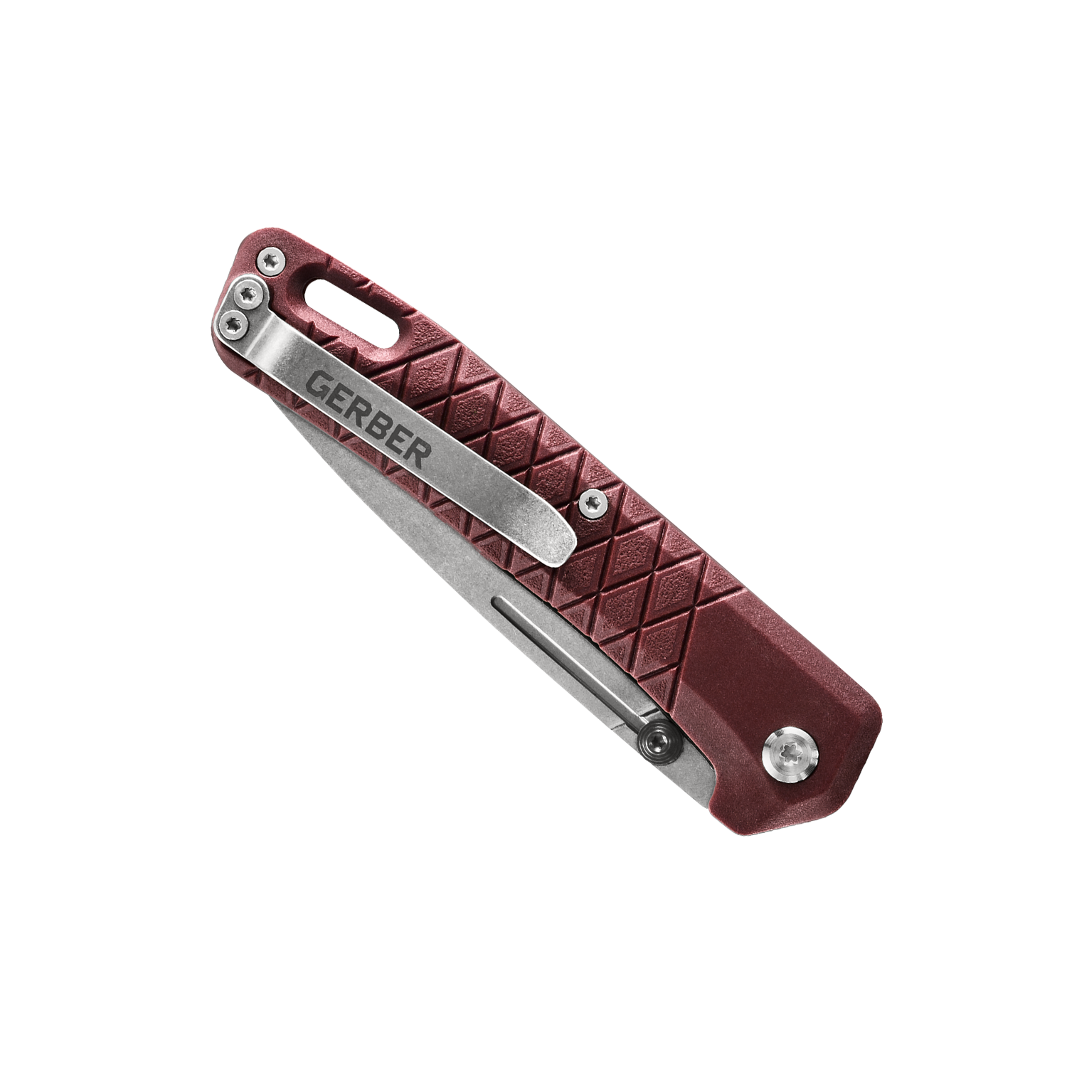 Navaja Plegable con Clip Gerber Zilch Rojo