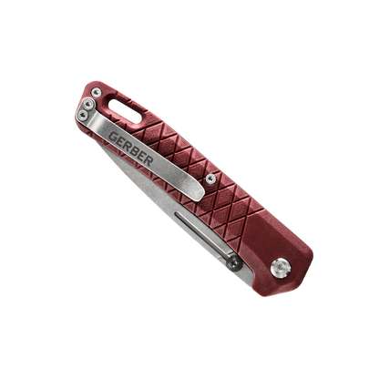 Navaja Plegable con Clip Gerber Zilch Rojo