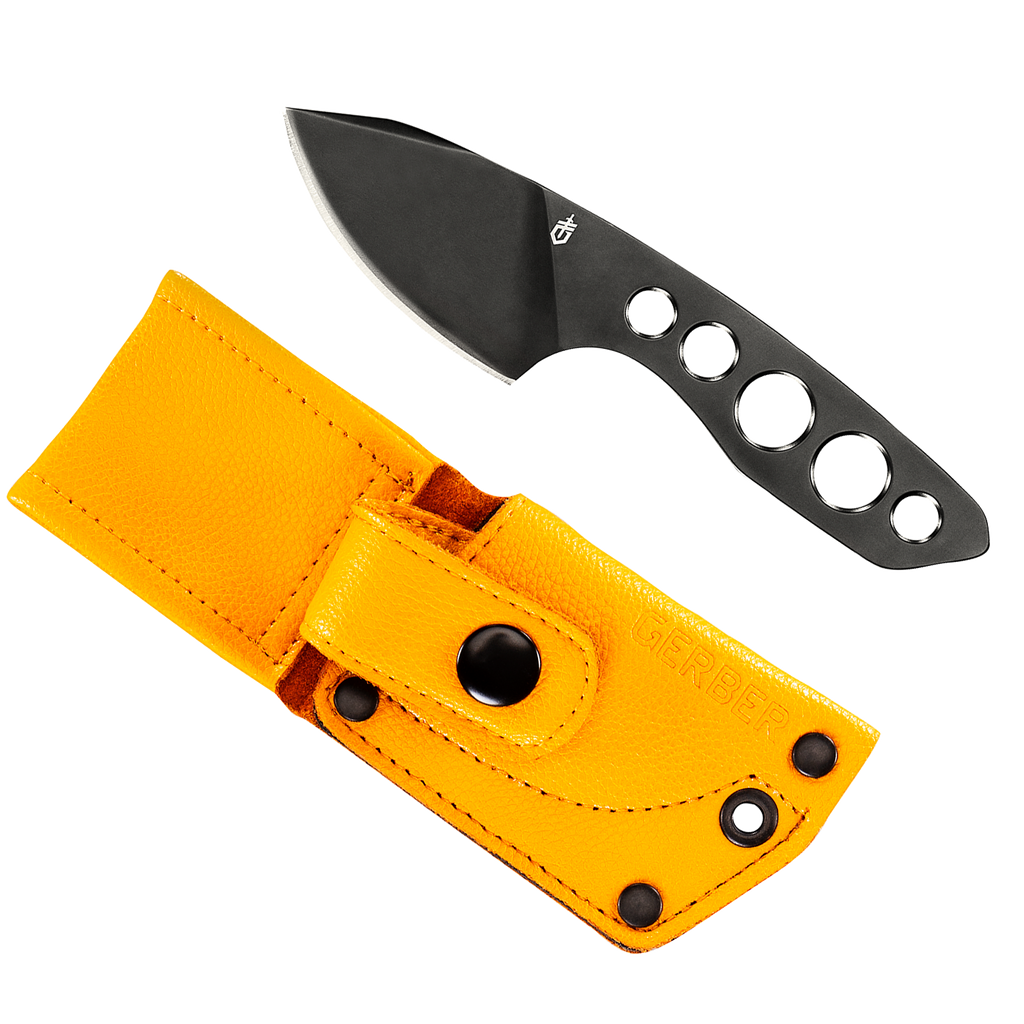 Cuchillo Espiga Completa Gerber DIBS con Funda de Cuero
