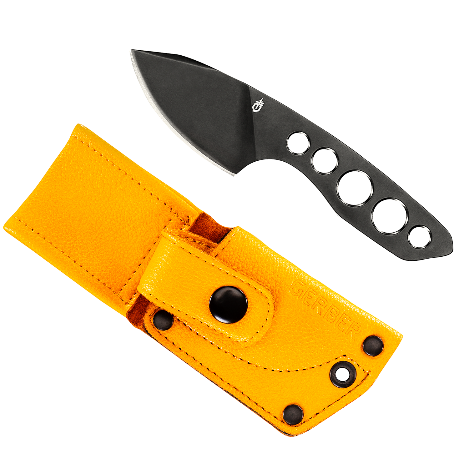 Cuchillo Espiga Completa Gerber DIBS con Funda de Cuero