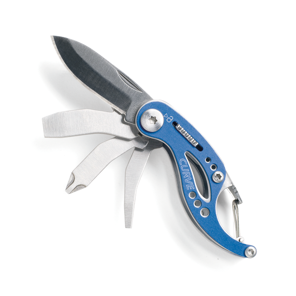 Multiherramienta de Llavero Gerber Curve Azul
