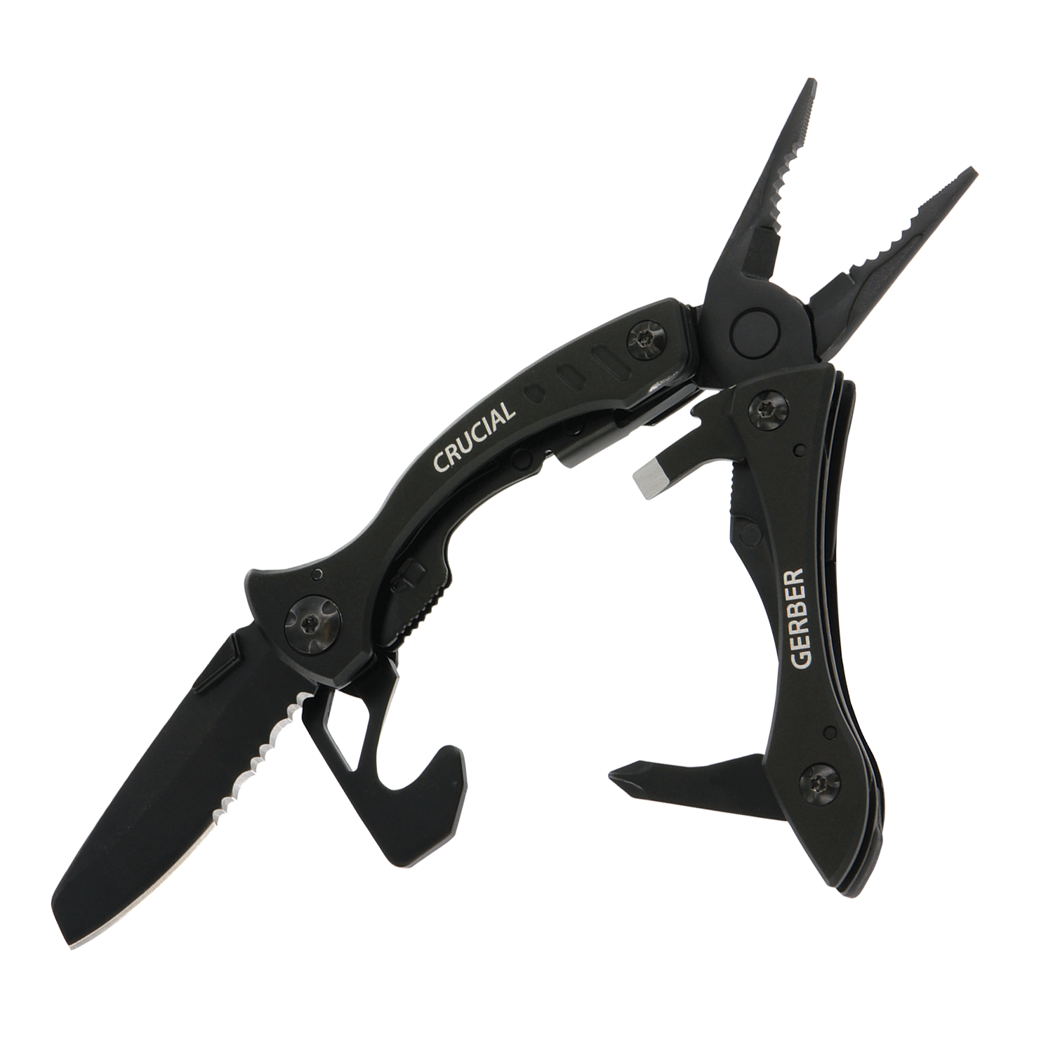 Multiherramienta de Bolsillo Gerber Crucial Negro