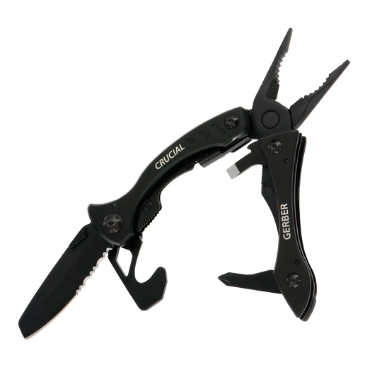 Multiherramienta de Bolsillo Gerber Crucial Negro