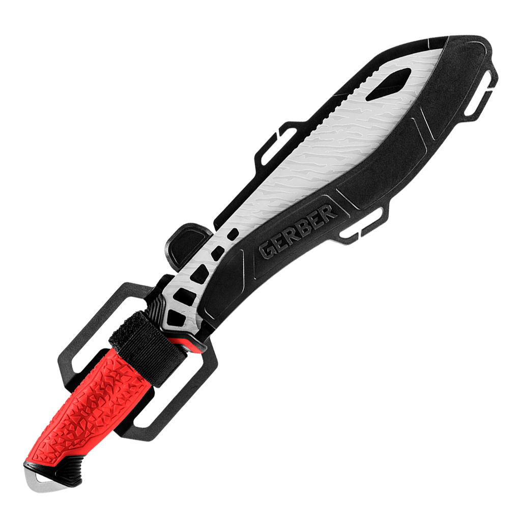 Machete Compacto Gerber Versafix Rojo con Funda